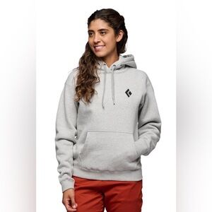 Women’s Size S Black Diamond Gray Alpinists pullover hoodie sweatshirt